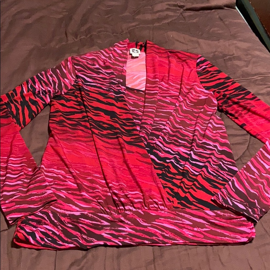 Ann Klein Brand Pullover Blouse